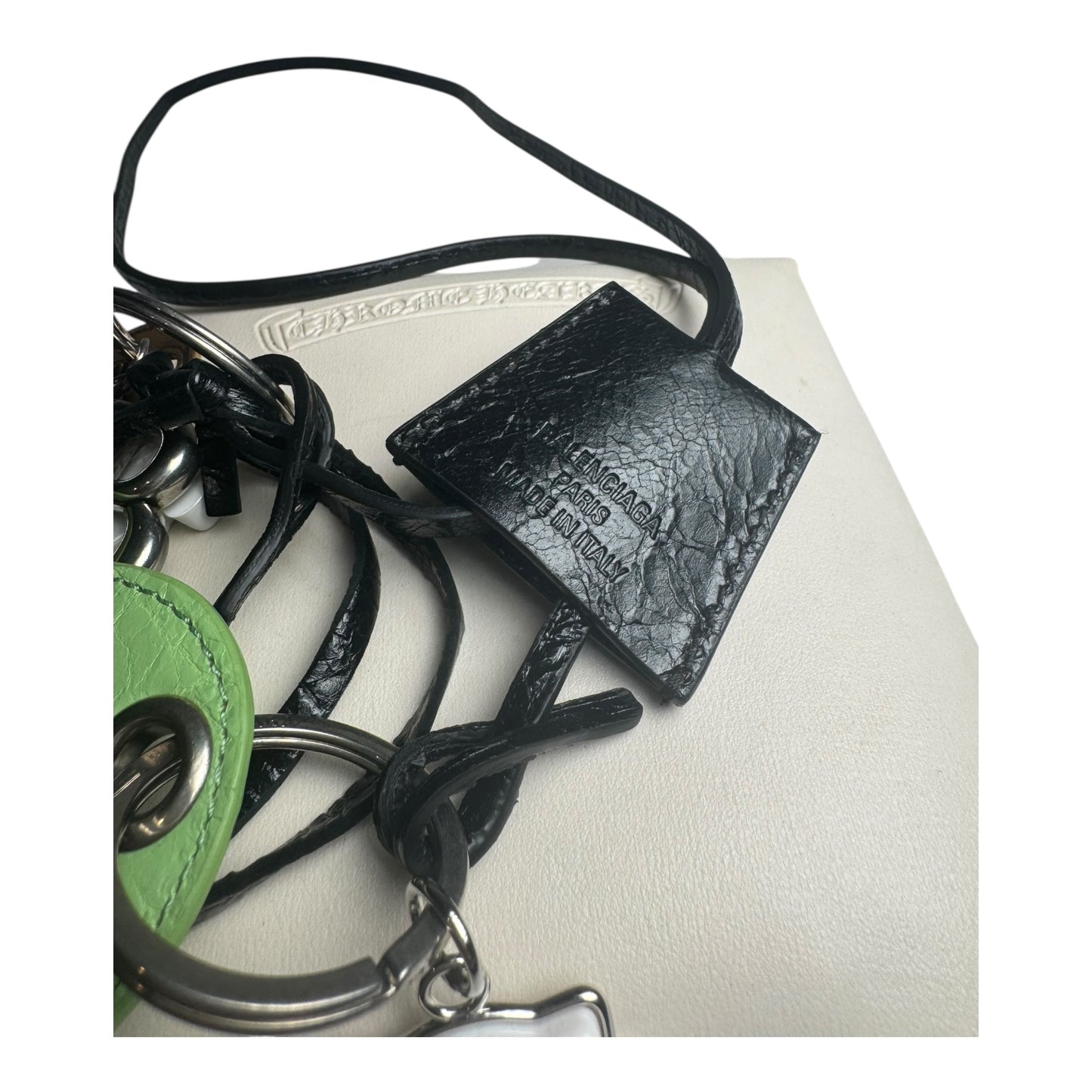 Balenciaga Heart Mirror Keychain