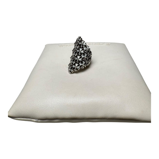 Chrome Hearts Diamond Chain Maille Ring