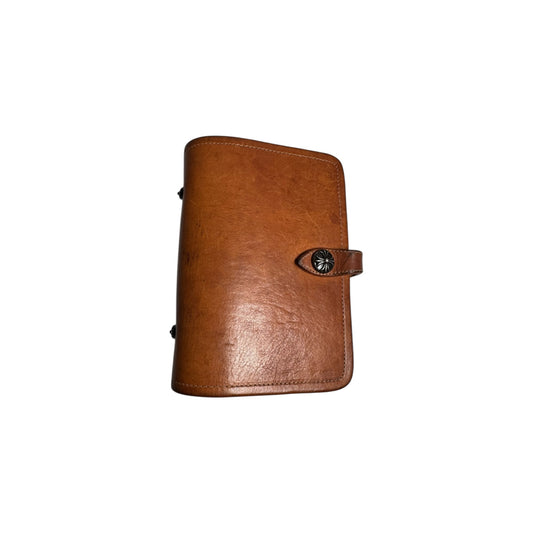 Chrome Hearts Leather Agenda Planner Holder