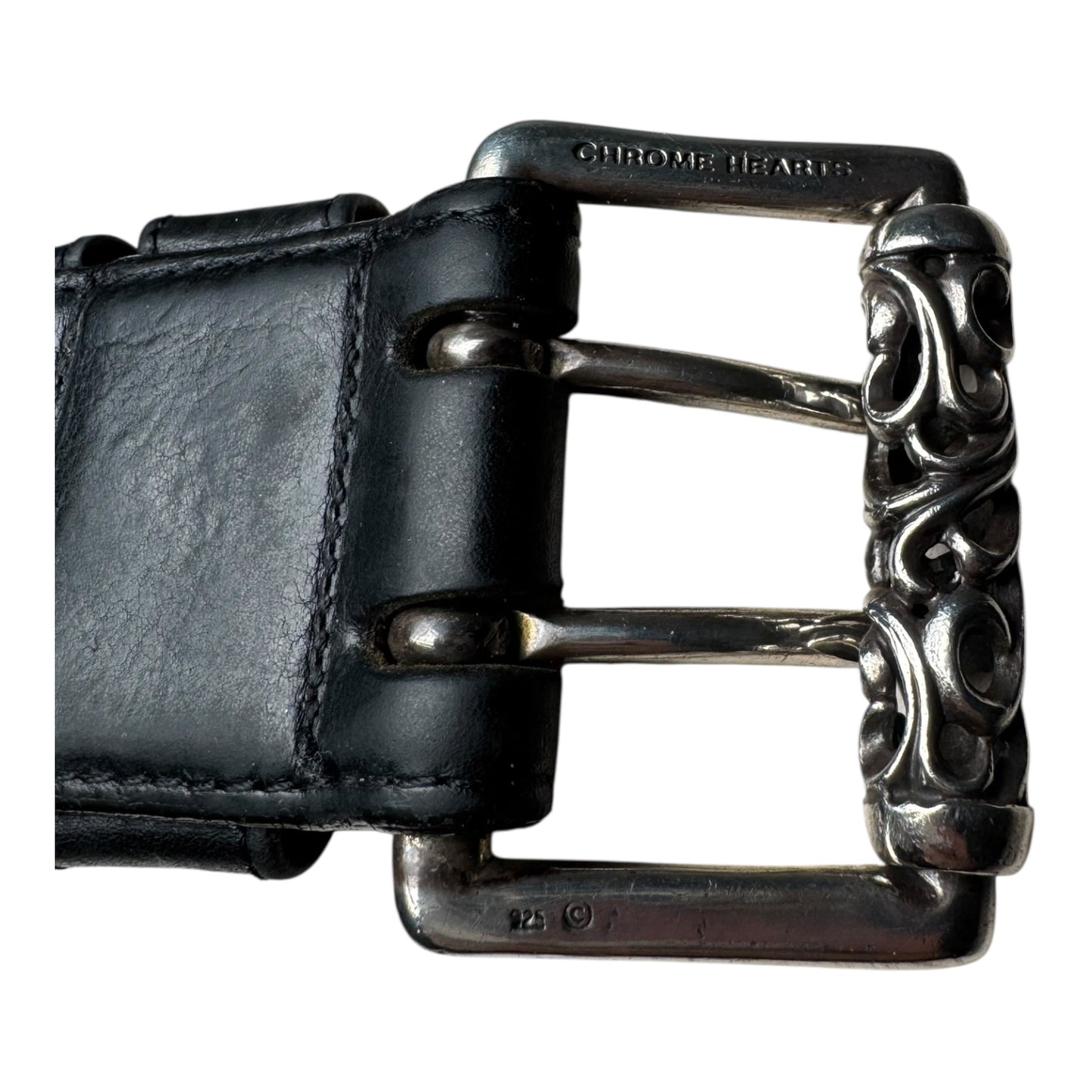 Chrome Hearts Double Pin Roller Belt
