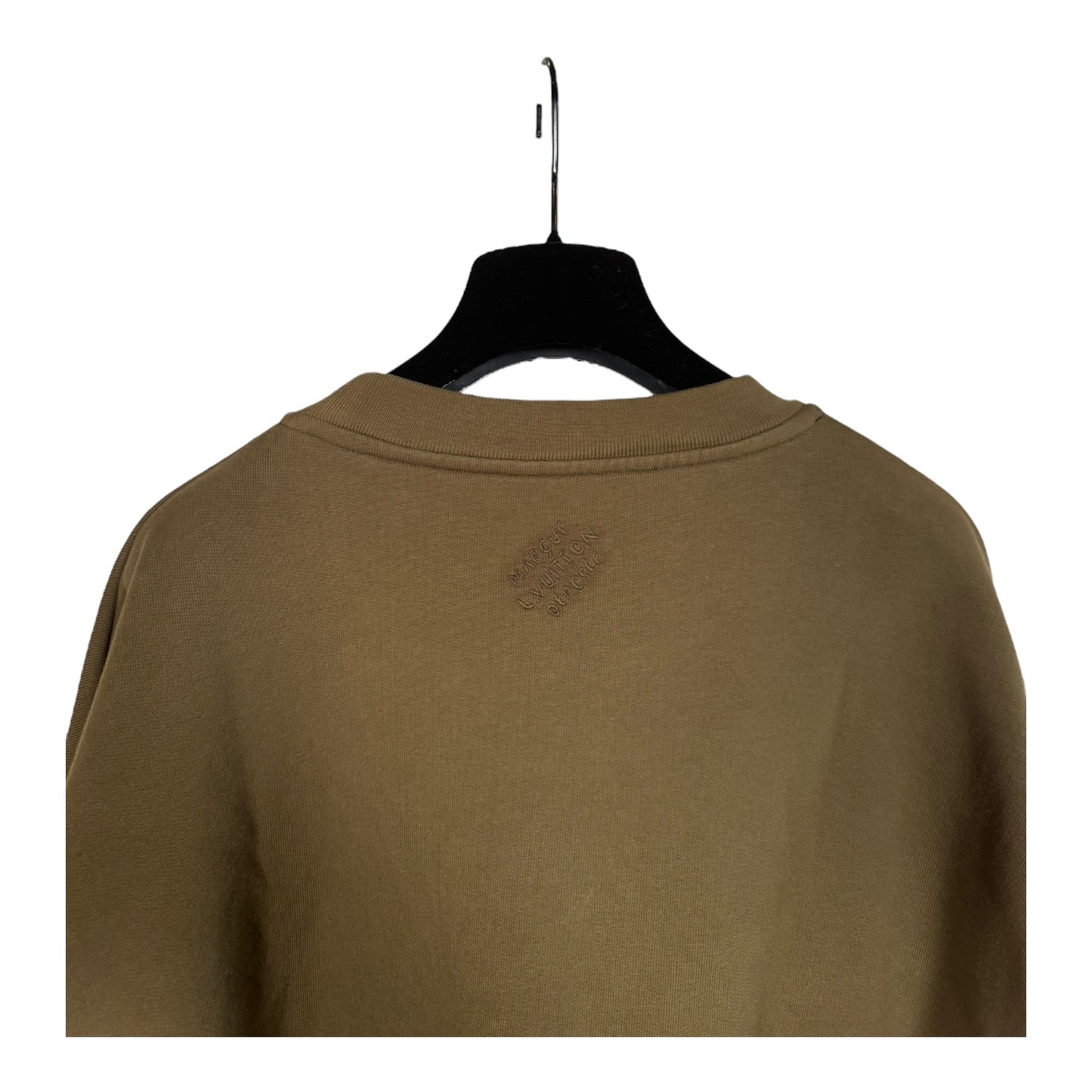 Louis Vuitton Studded Lovers Logo Crewneck