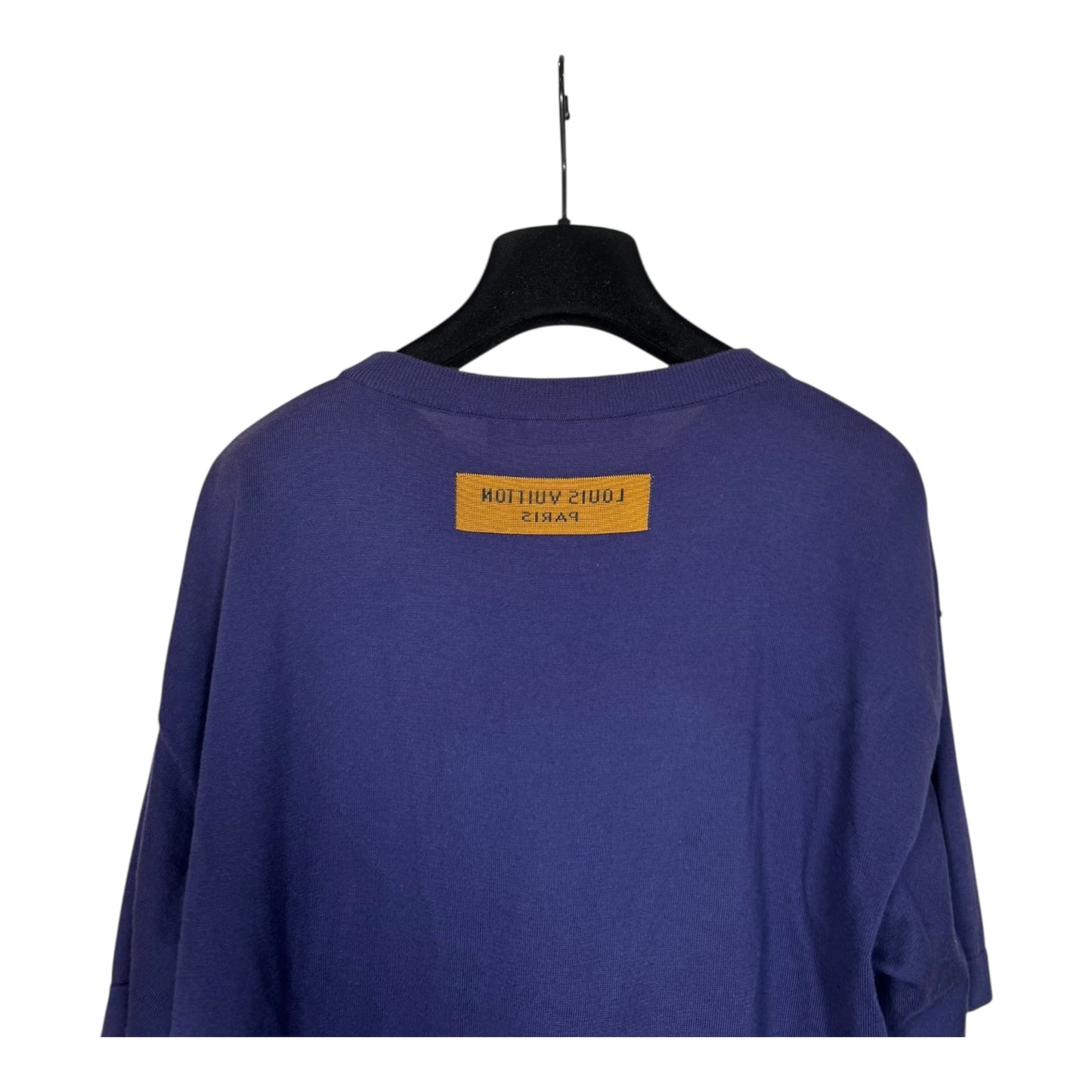 Louis Vuitton Cursive Logo Knit T-Shirt