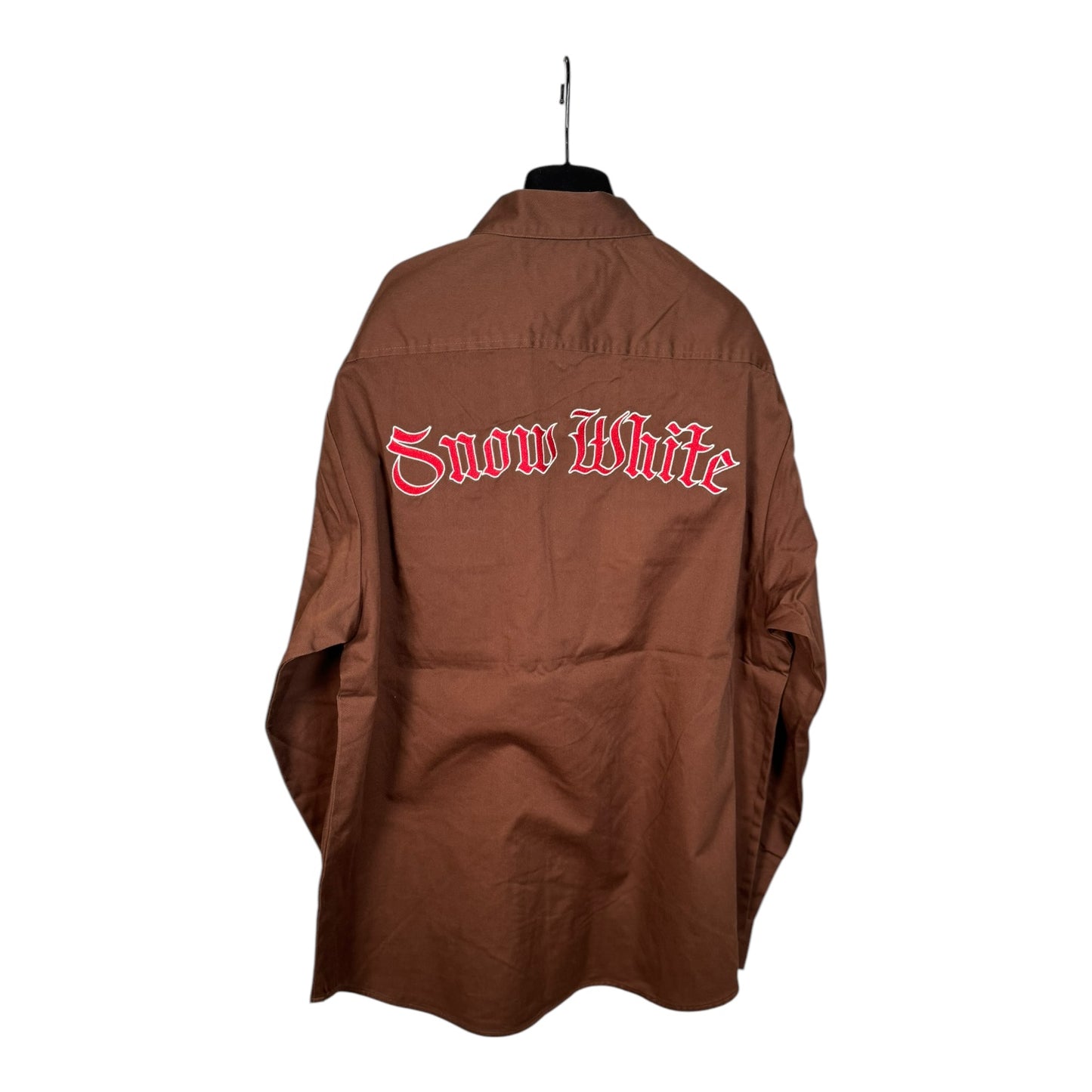 Supreme Snow White Work Shirt Brown