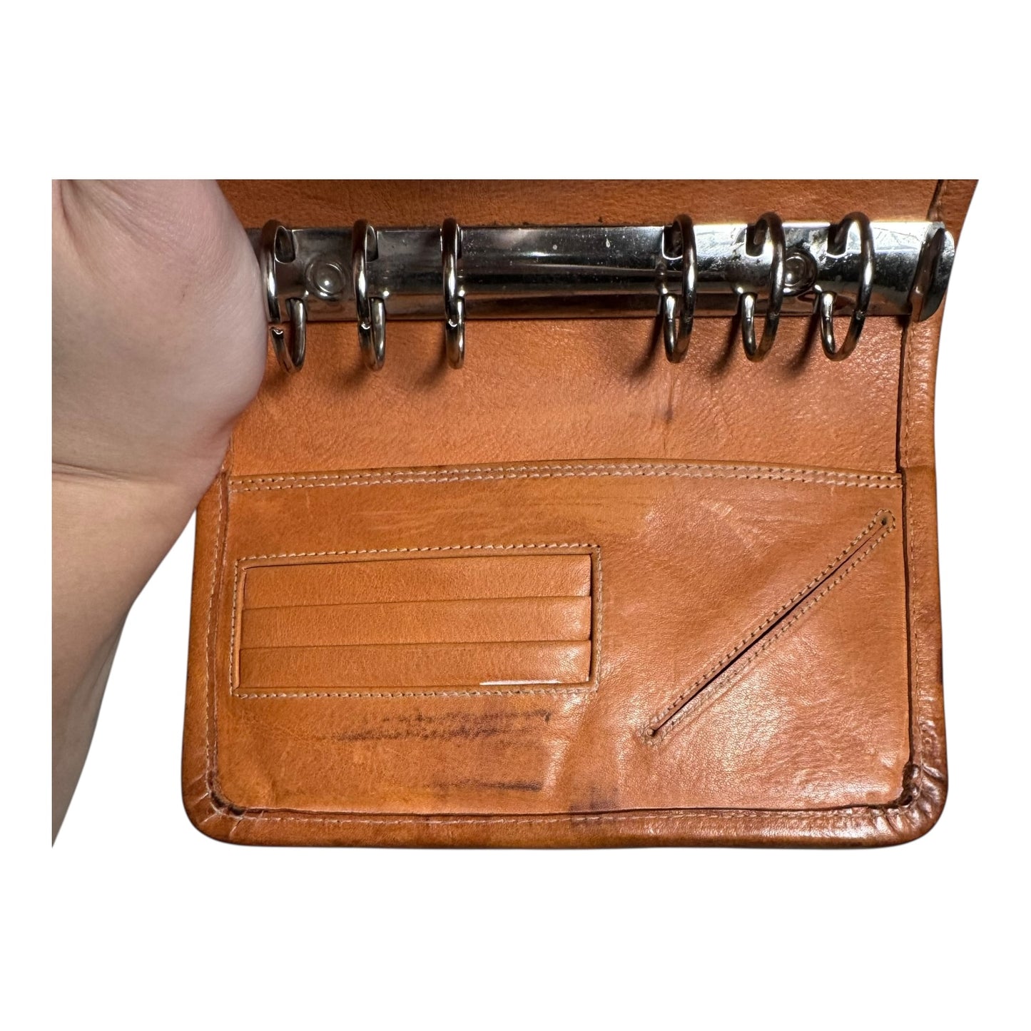 Chrome Hearts Leather Agenda Planner Holder