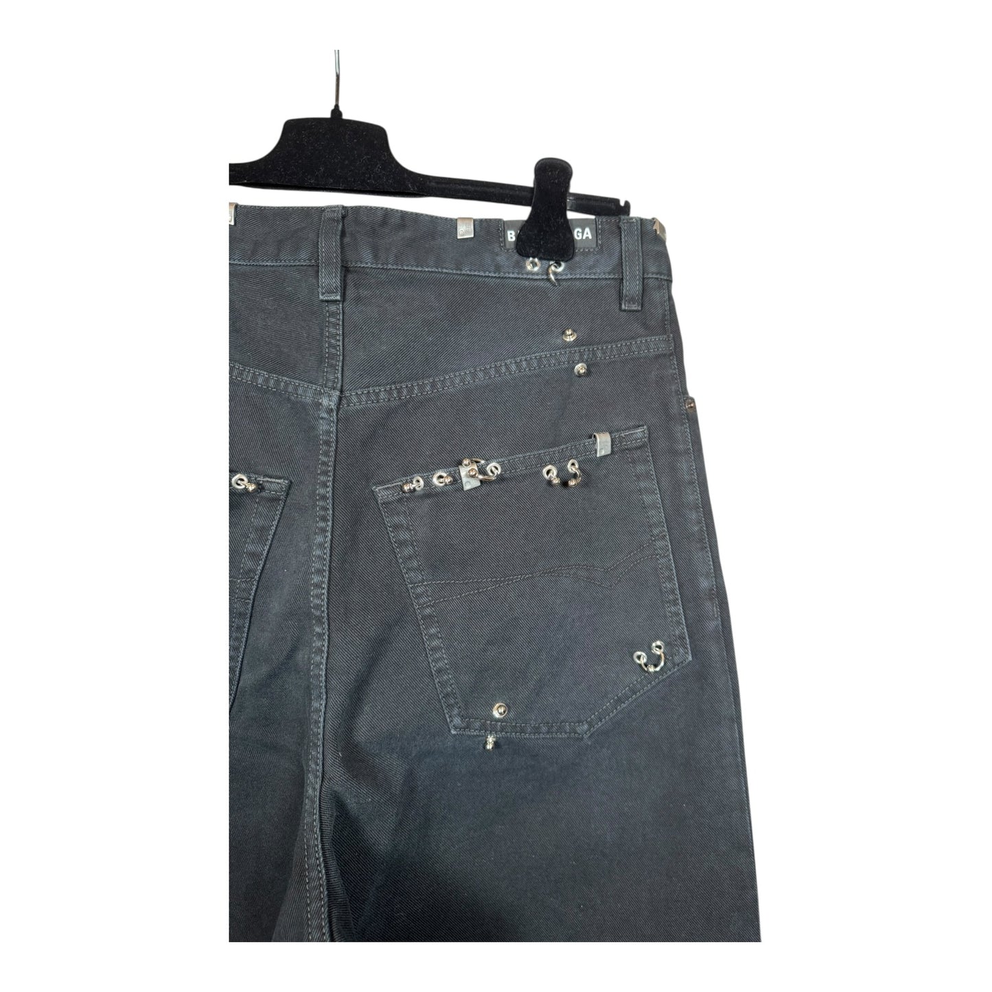 Balenciaga Baggy Pierced Denim