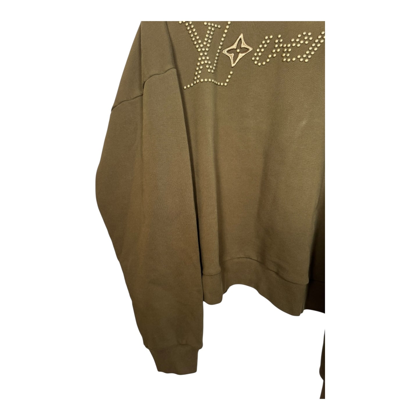 Louis Vuitton Studded Lovers Logo Crewneck