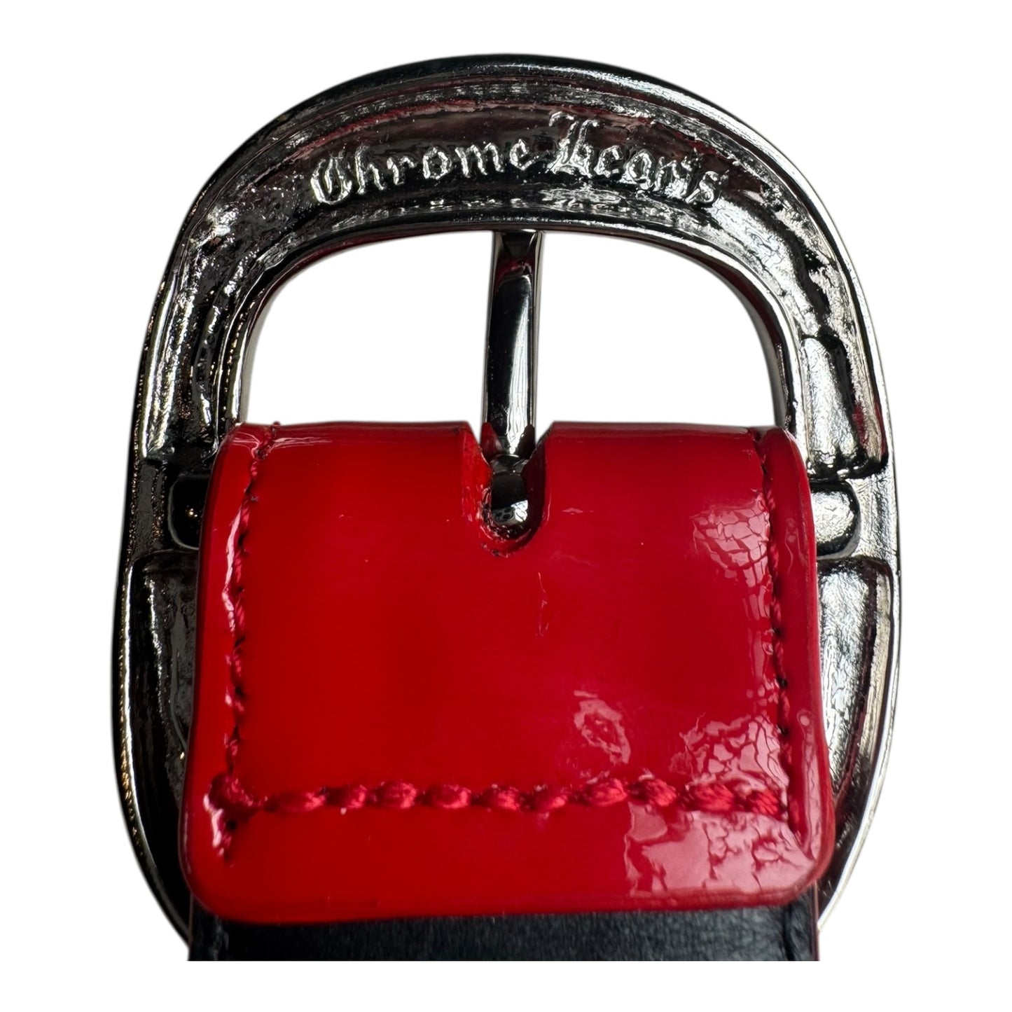 Chrome Hearts Patent Leather Gunslinger Belt