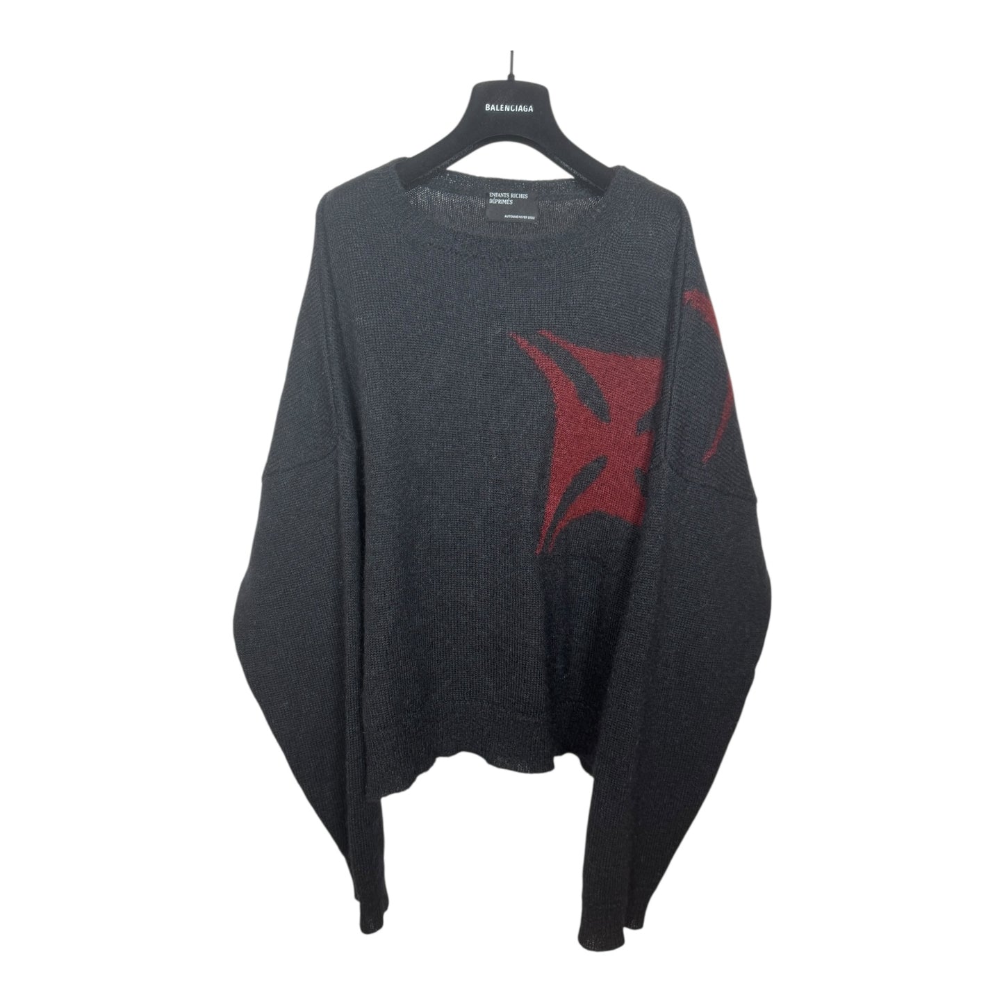 Enfants Riches Déprimés Cross Mohair Sweater