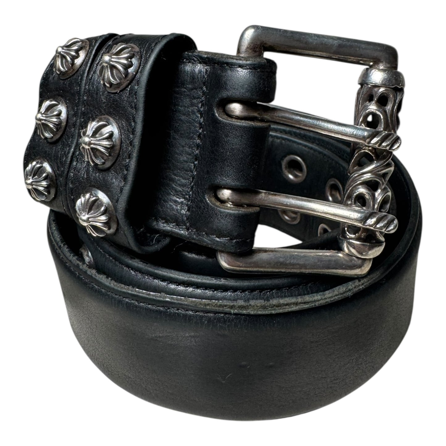 Chrome Hearts Double Pin Roller Belt