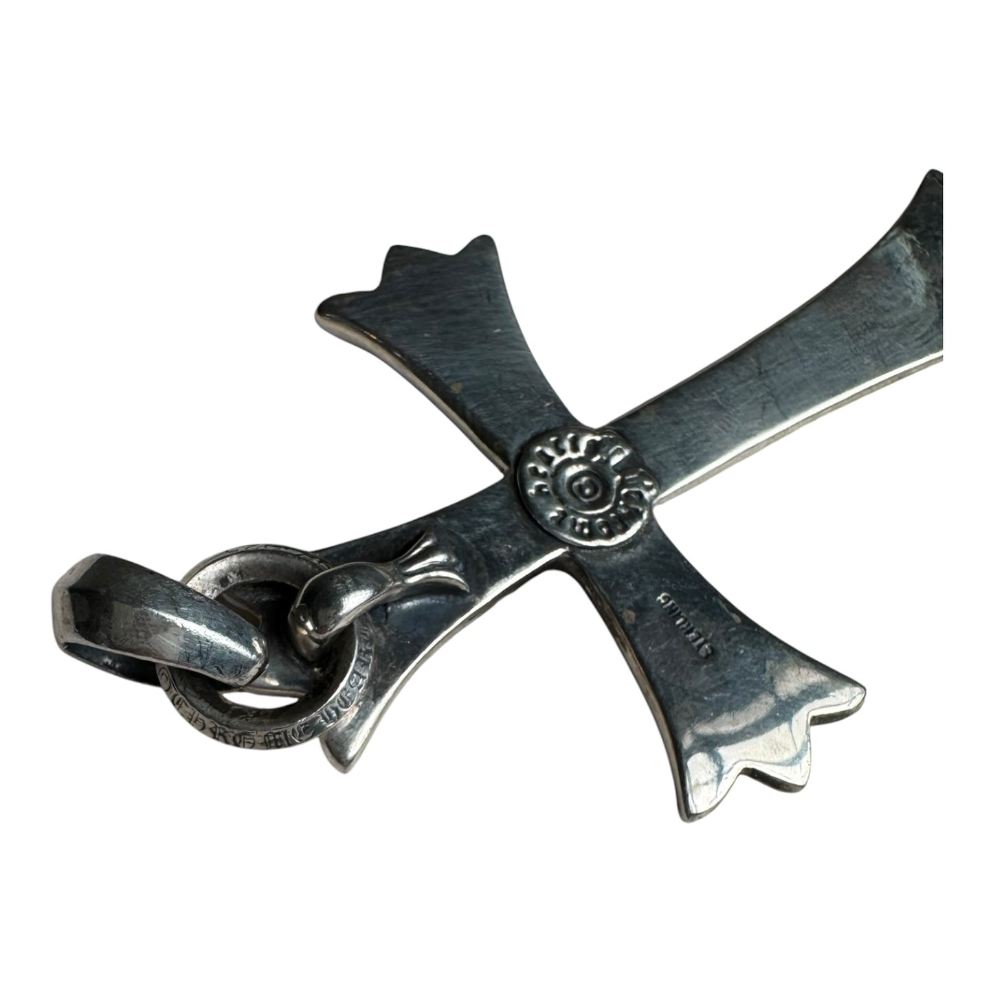 Chrome Hearts Big Cross Pendant With Bale