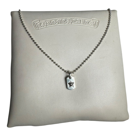 Chrome Hearts Mini Star Dog Tag