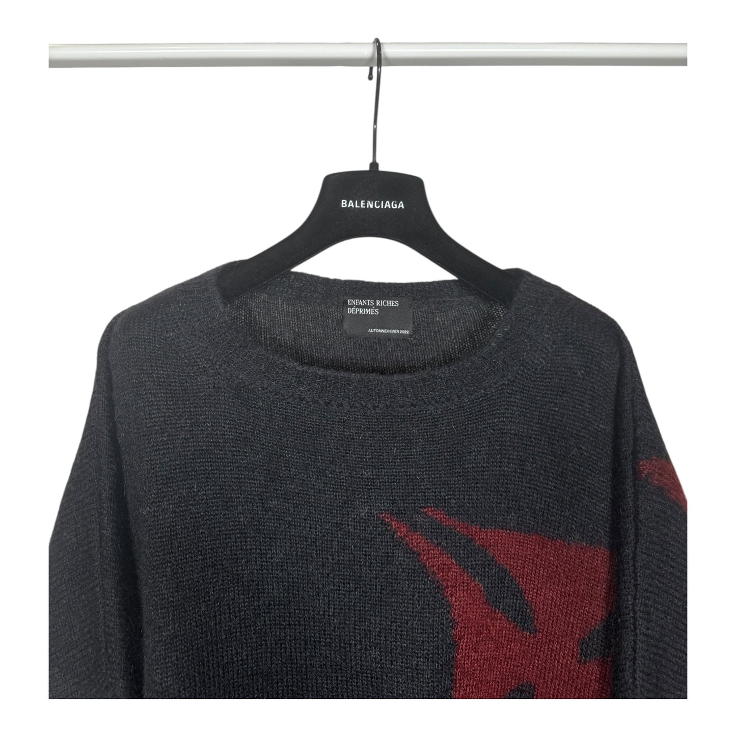 Enfants Riches Déprimés Cross Mohair Sweater