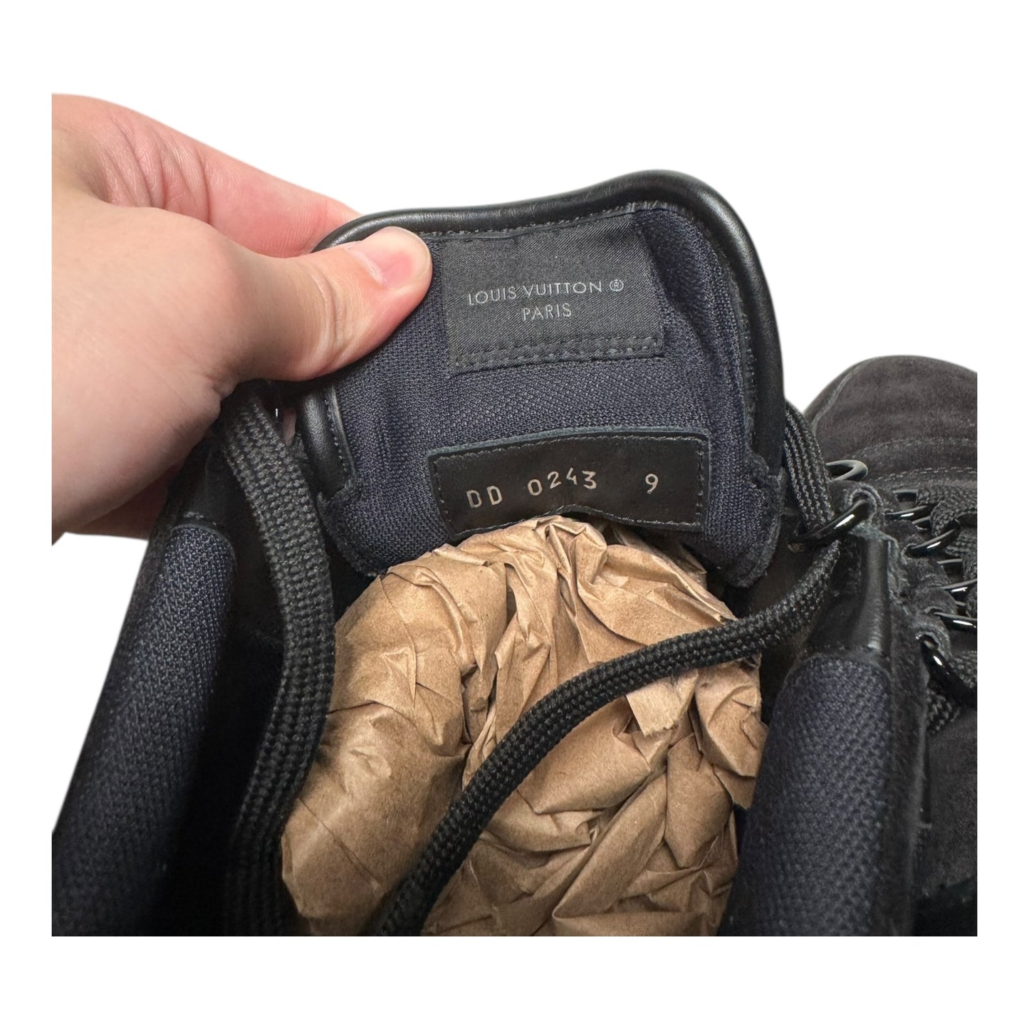 Louis Vuitton Employee Suede Trainers