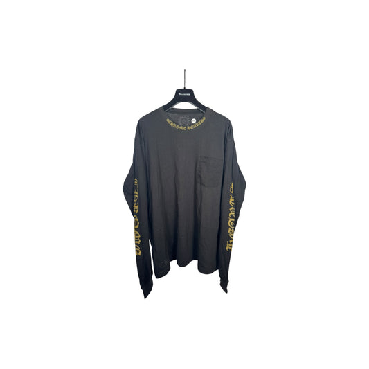 Chrome Hearts Collar Logo Long Sleeve Shirt