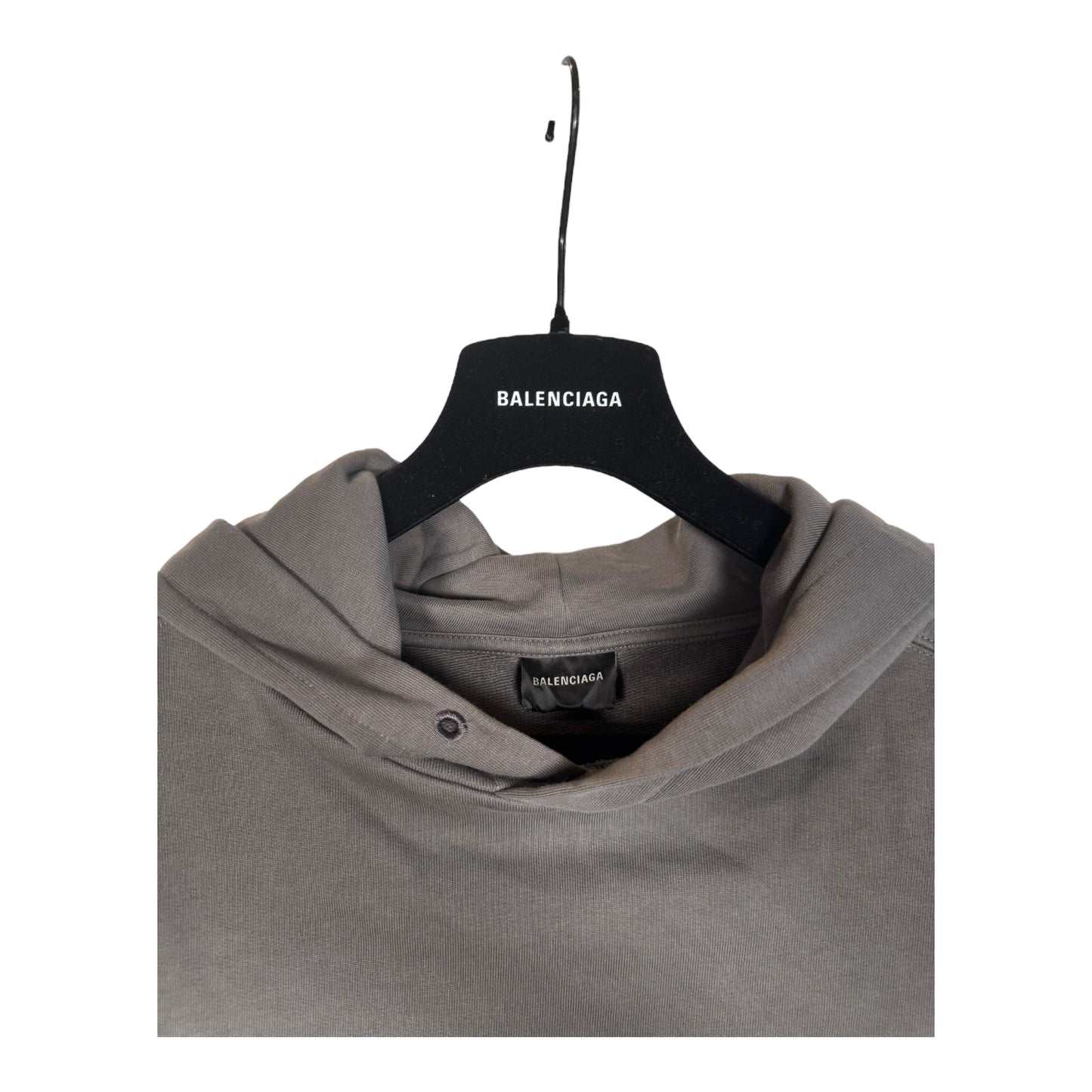 Balenciaga Embroidered Logo Hoodie