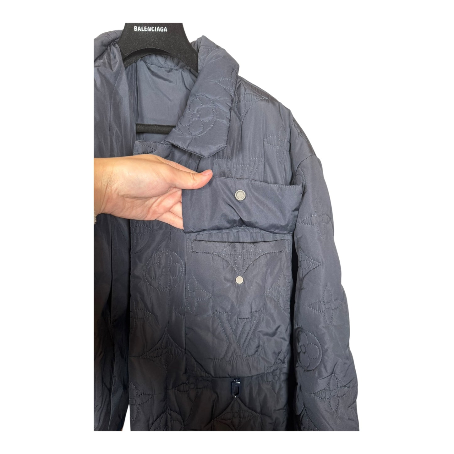 Louis Vuitton Monogram Puffer Coat