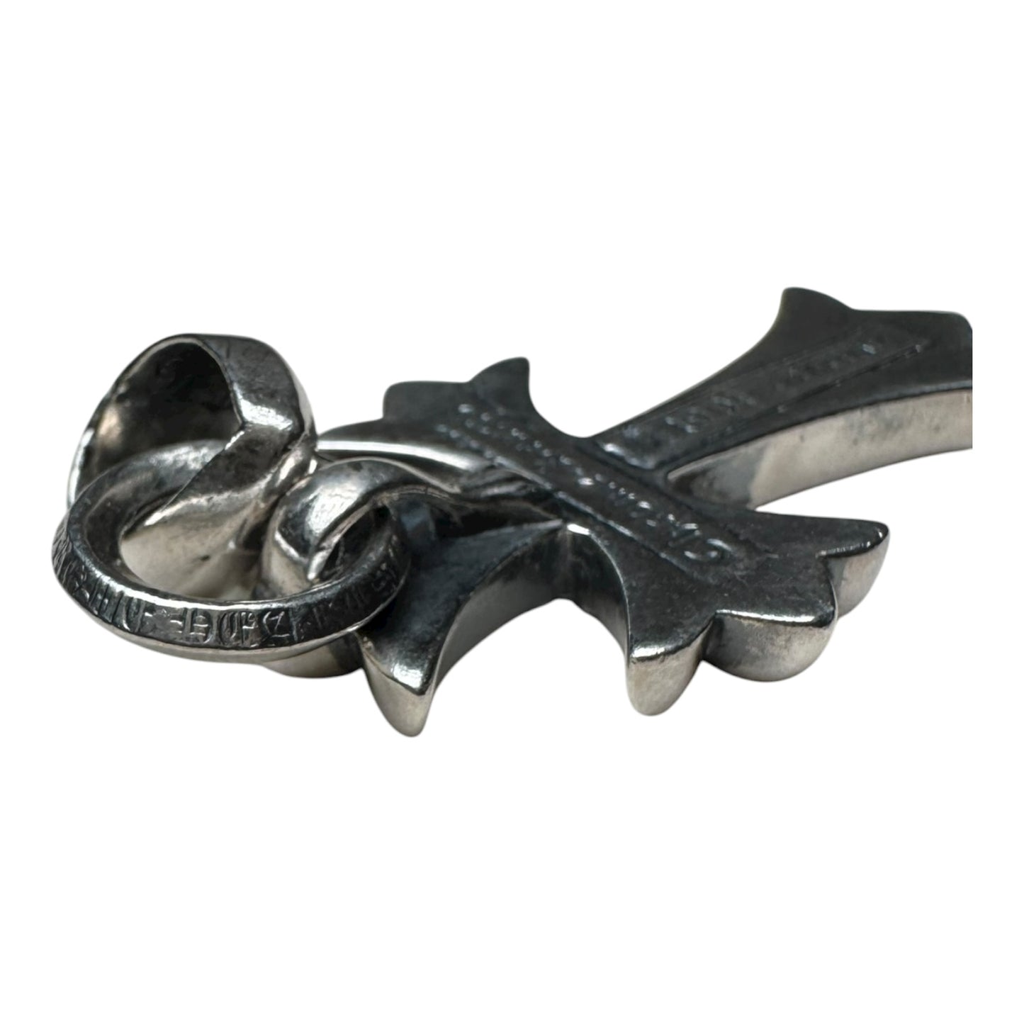 Chrome Hearts Pave CH Cross Pendant