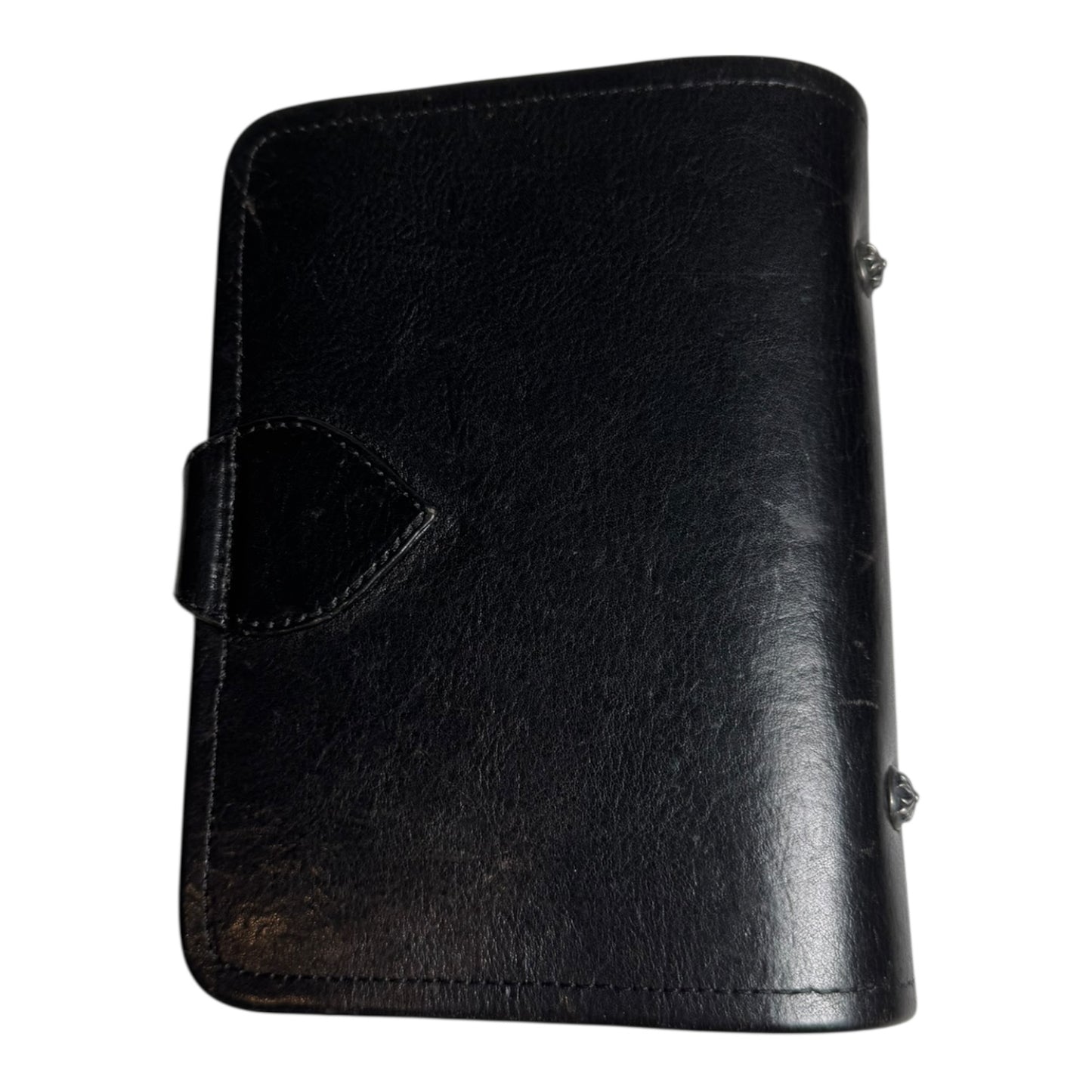 Chrome Hearts Leather Agenda Planner Holder