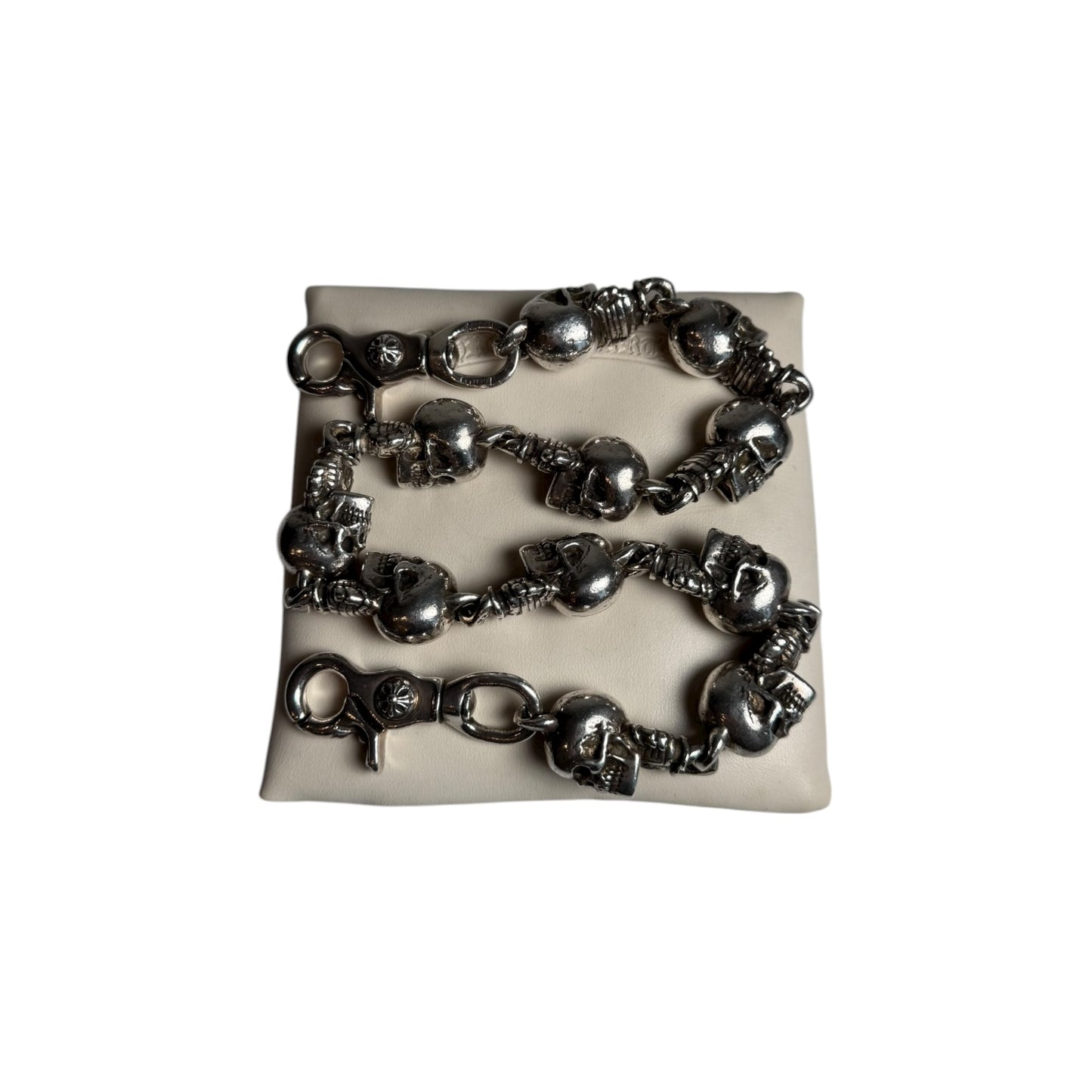 Chrome Hearts XL Foti Skull Wallet Chain