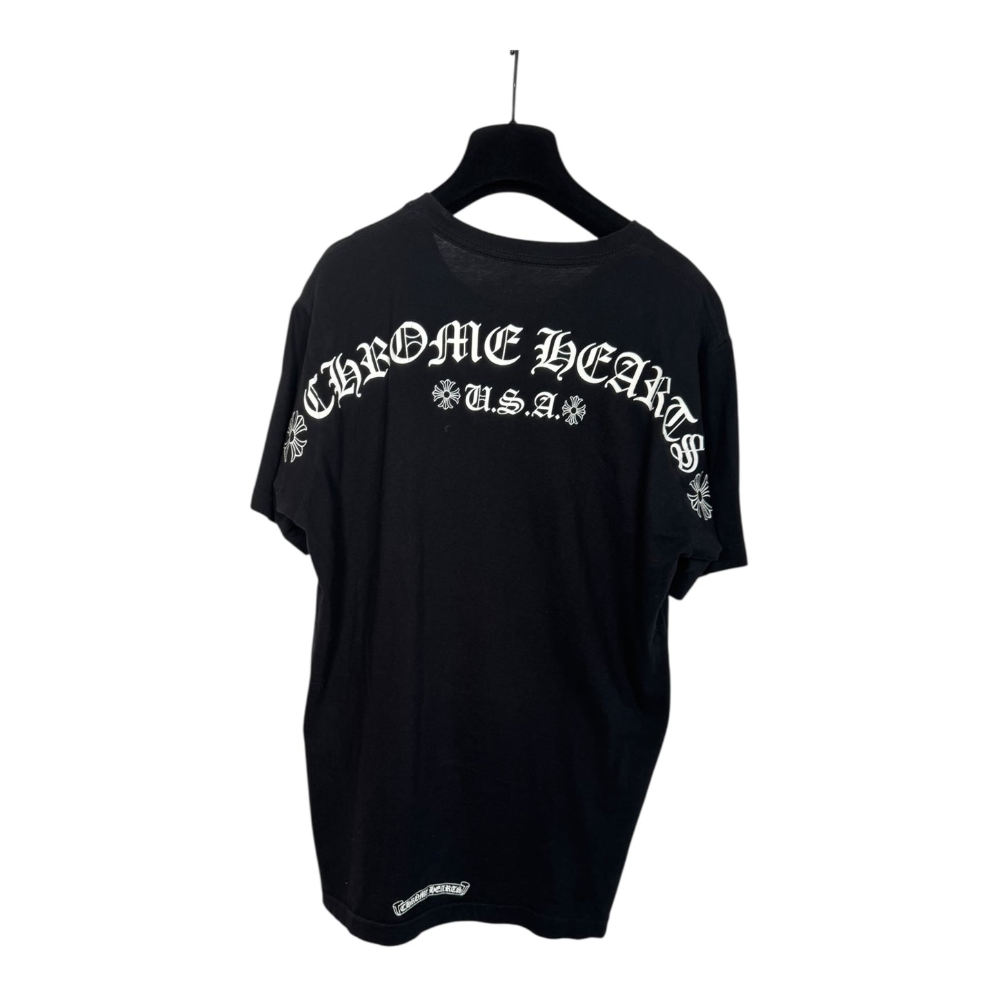 Chrome Hearts Scroll Logo T-Shirt
