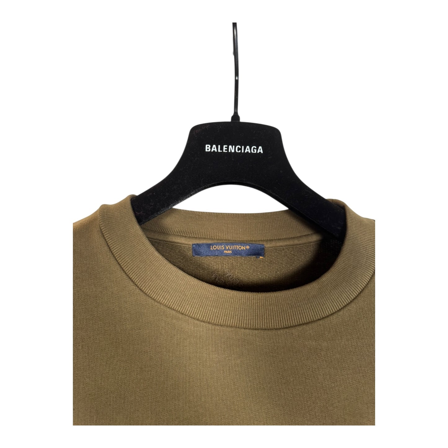 Louis Vuitton Studded Lovers Logo Crewneck