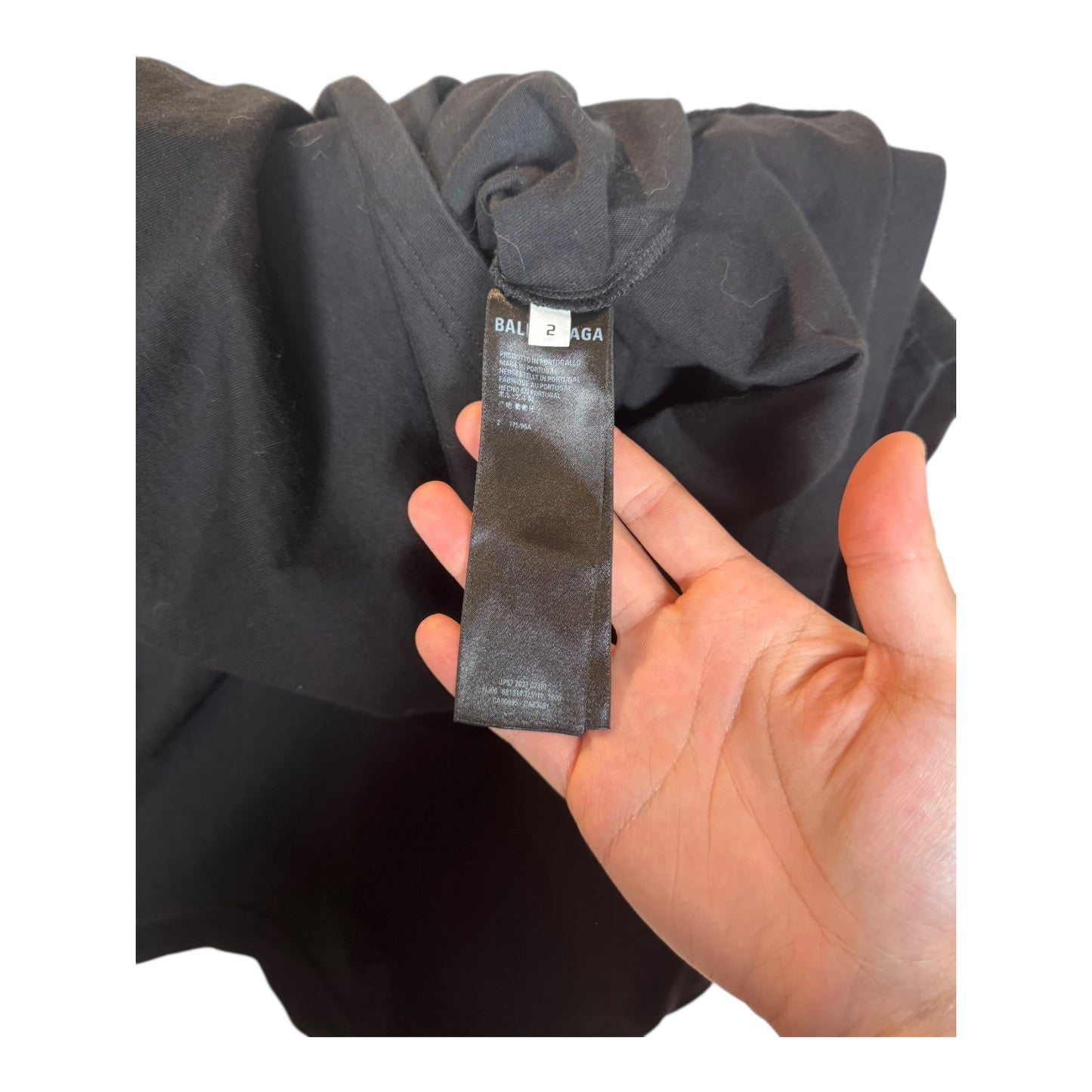 Balenciaga Rhinestone Bebe T-Shirt