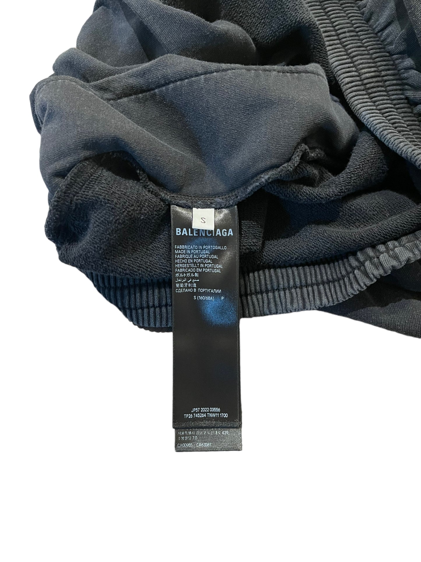 Balenciaga Patched Sweatpants Denim