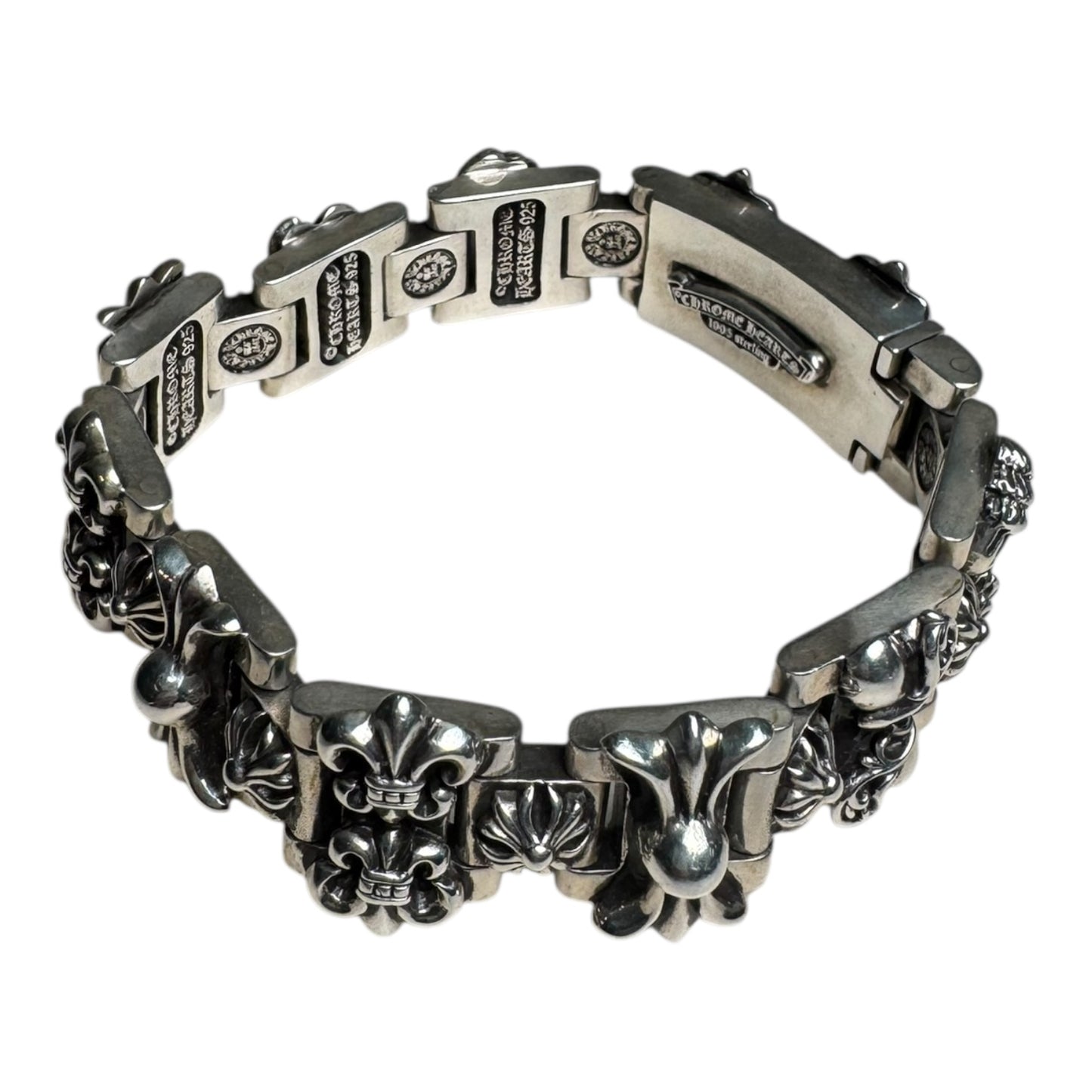 Chrome Hearts H Link Mutli-Motif Bracelet