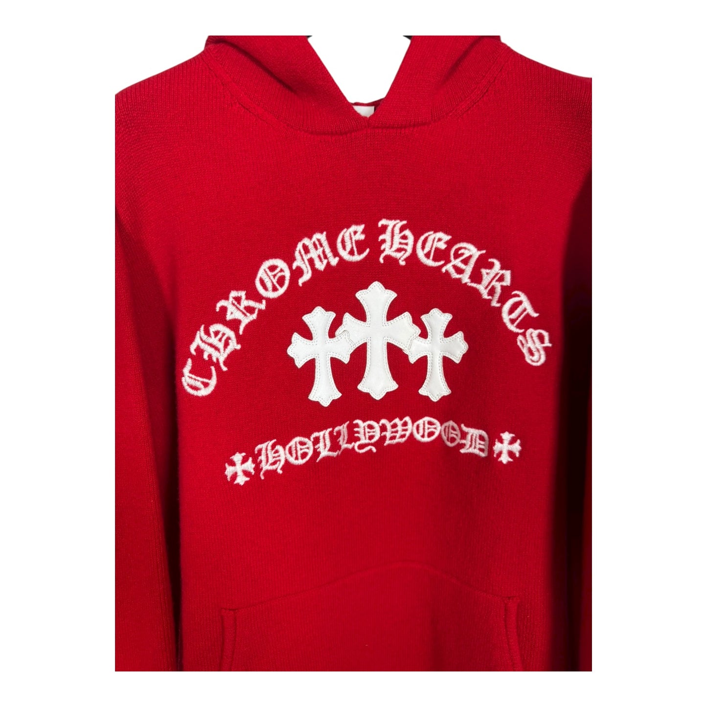 Chrome Hearts Cross Patch Cashmere Hoodie