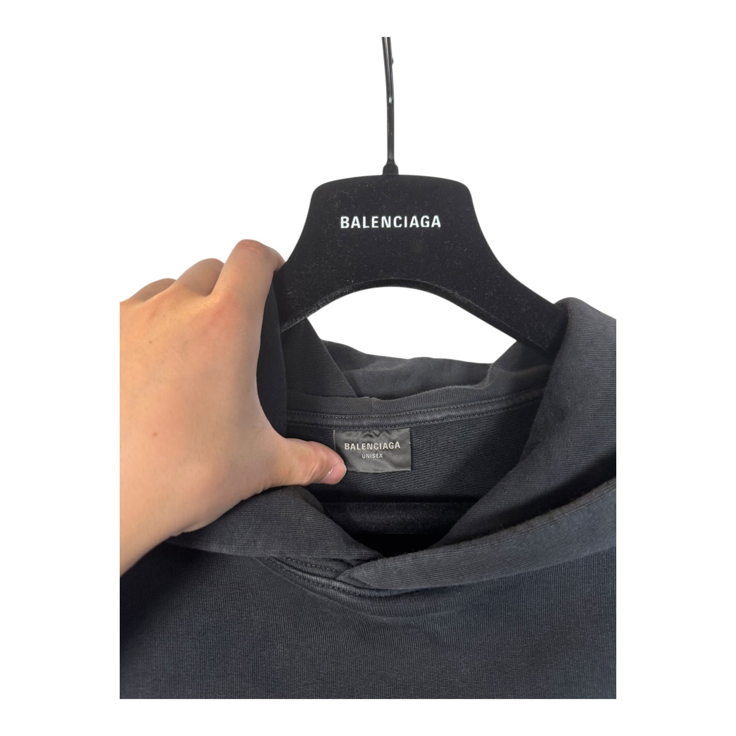 Balenciaga XXXL Embroidered Hoodie