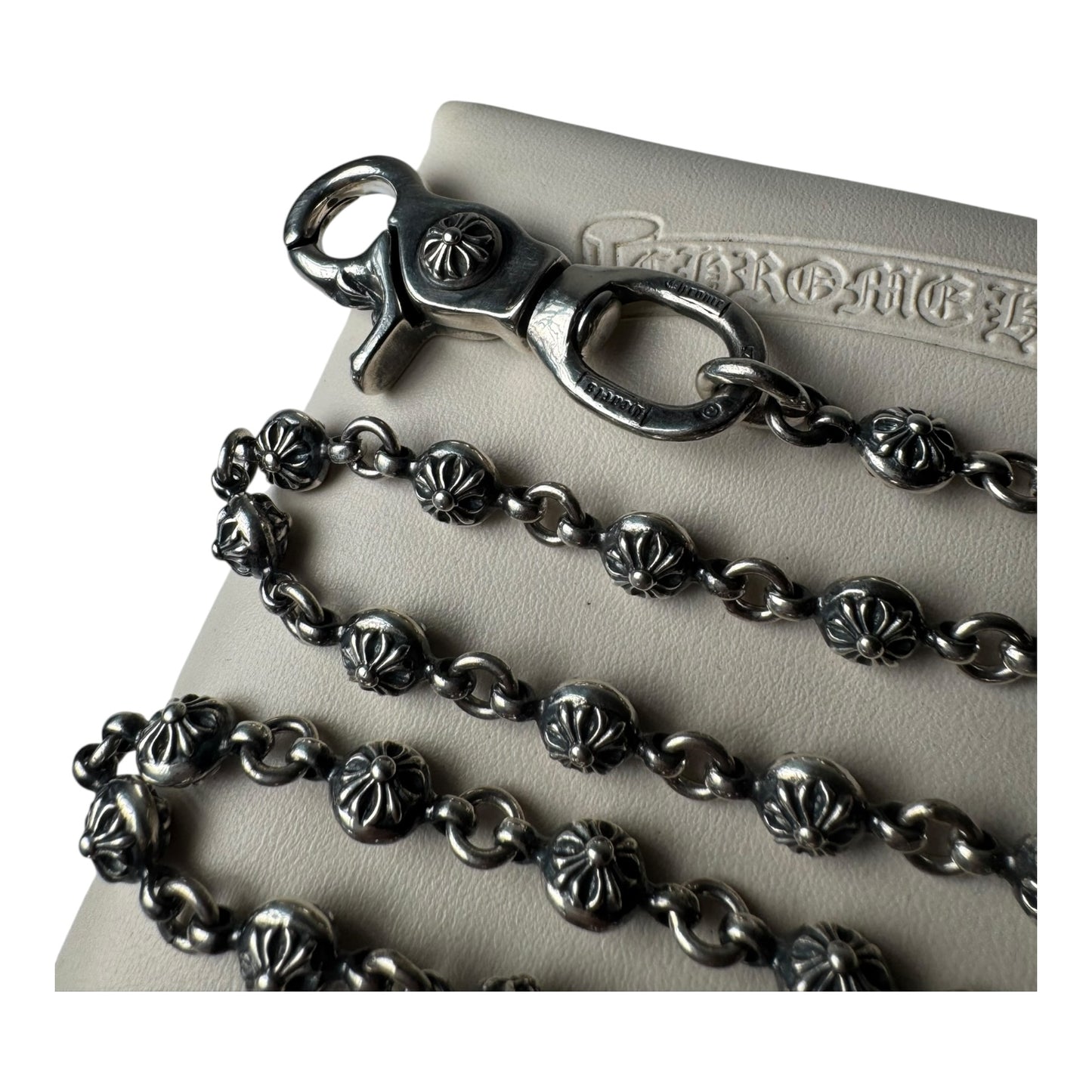 Chrome Hearts XLong Crossball Waller Chain