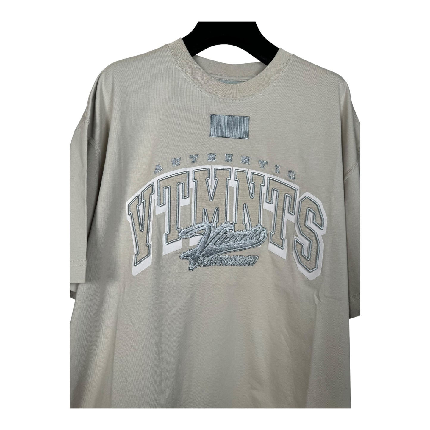 VTMNTS Embroidered Logo T-Shirt