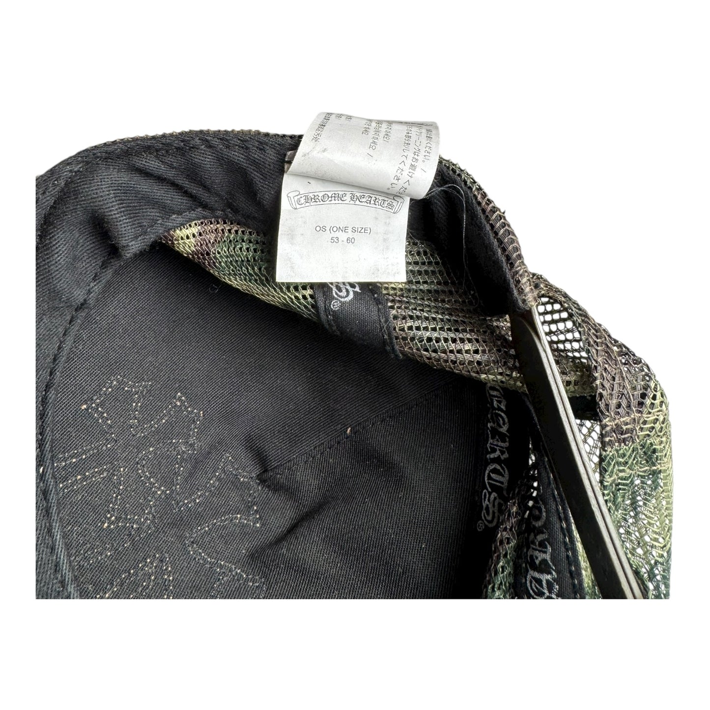 Chrome Hearts Triple Leather Cross Hat