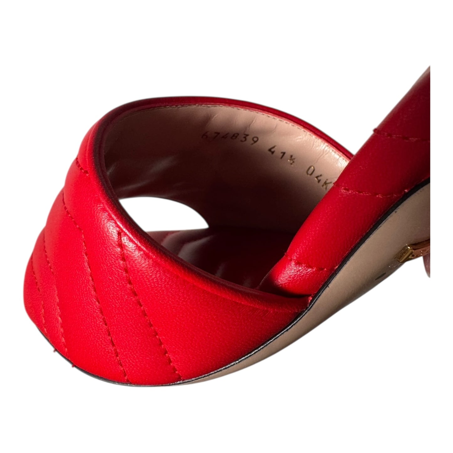 Gucci Marmont Double G 75 mm Slide Sandals
