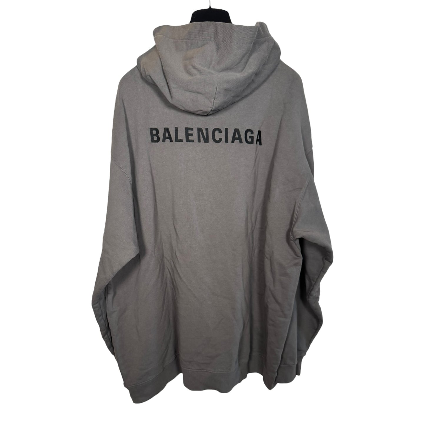 Balenciaga Embroidered Logo Hoodie