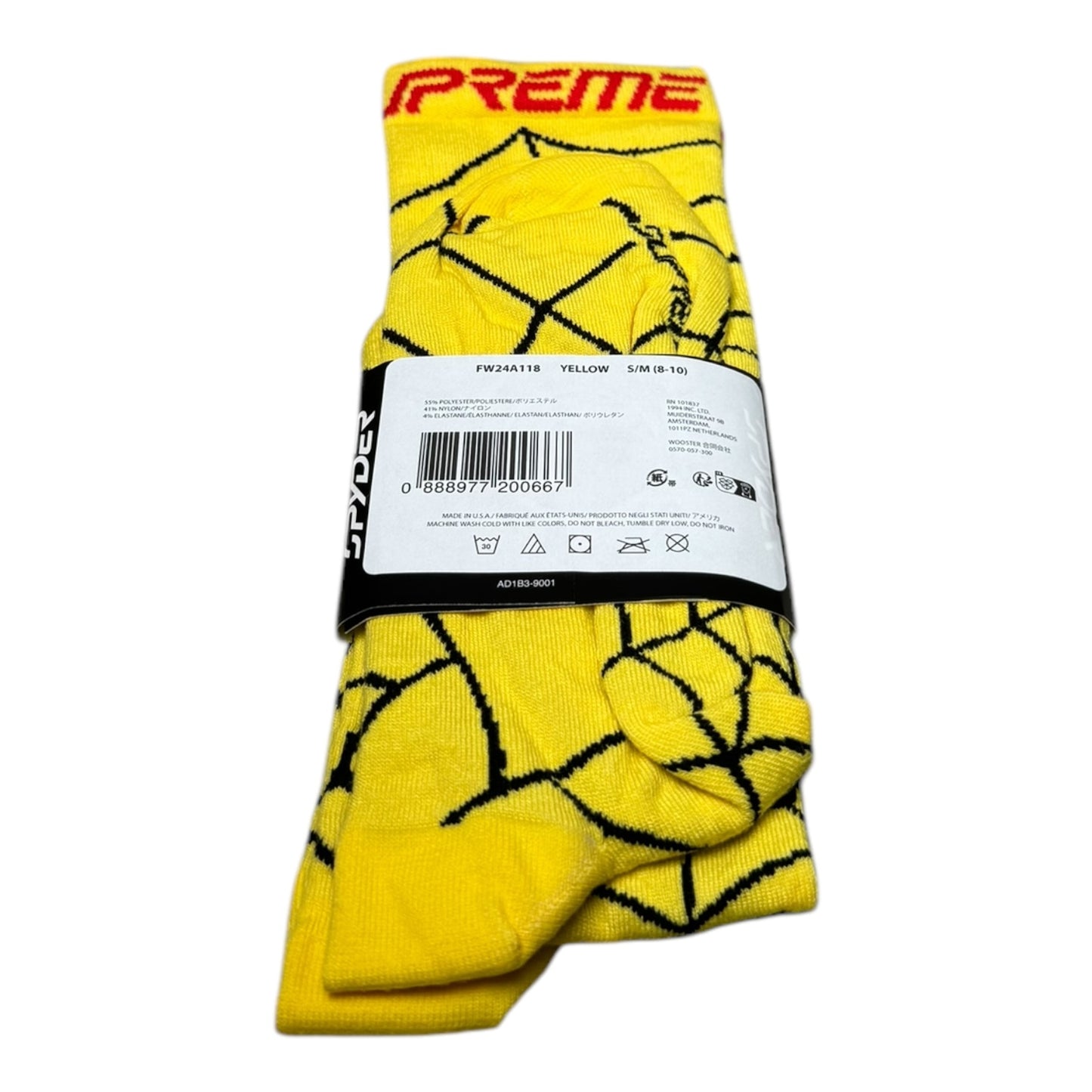 Supreme®/Spyder® Crew Socks (1 Pack)