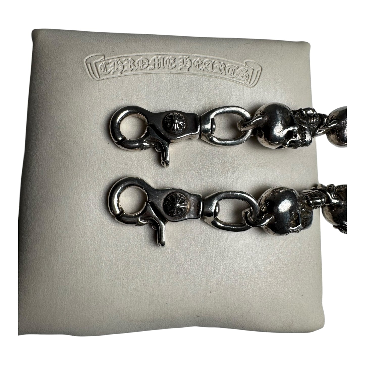 Chrome Hearts XL Foti Skull Wallet Chain