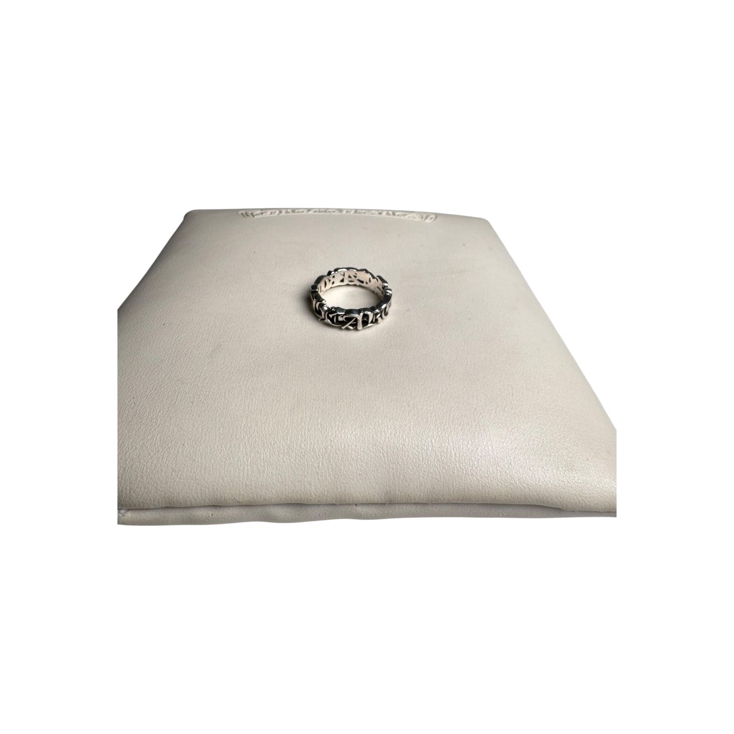Chrome Hearts Spellout Ring