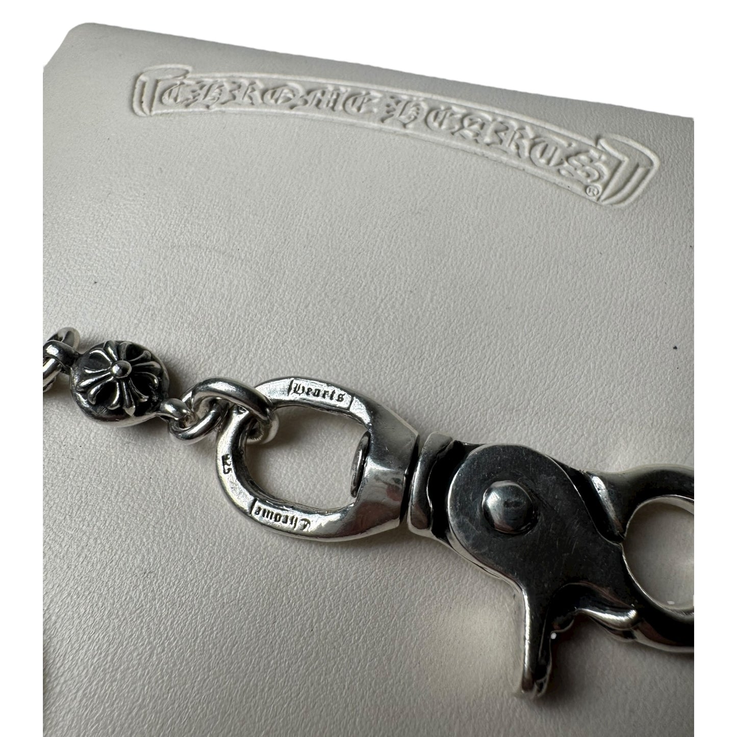 Chrome Hearts Crossball Quickclip Keychain