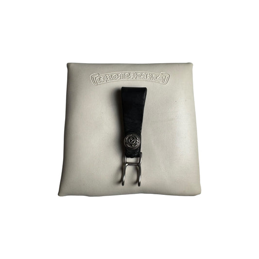 Chrome Hearts Floralball Leather Belt Loop