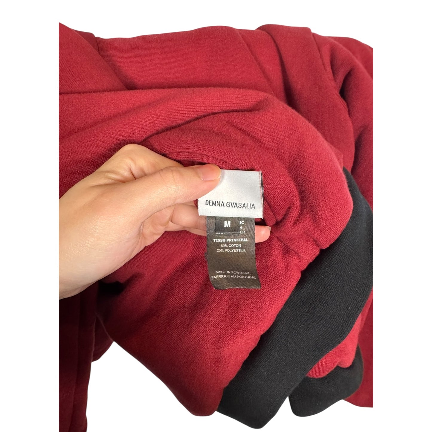 Vetements TFD Heavy Zip-Up Hoodie
